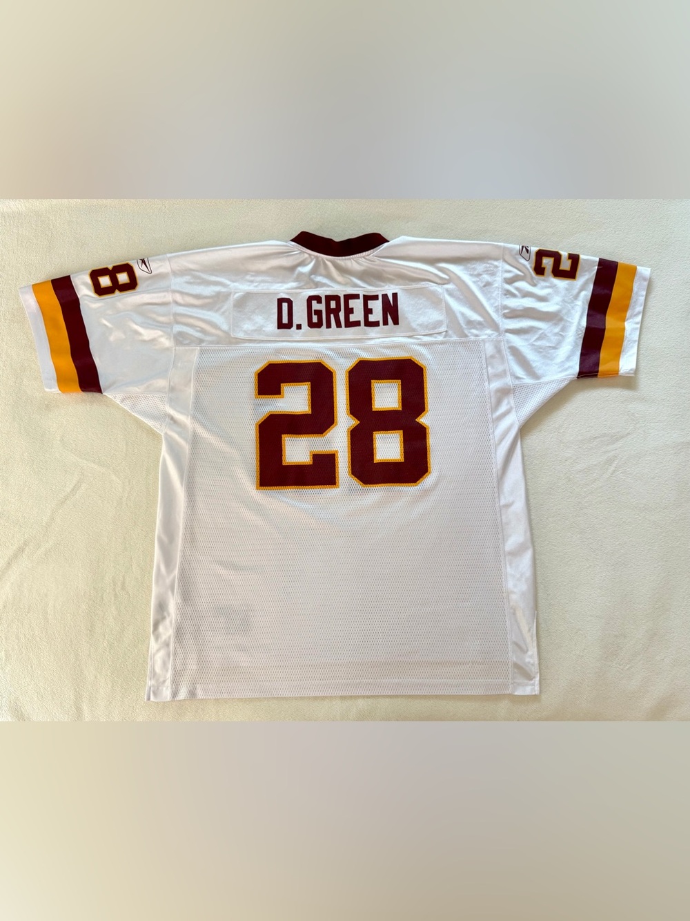 Vintage Washington Redskins Darryl Green White NFL Jersey by Reebok SZ XL